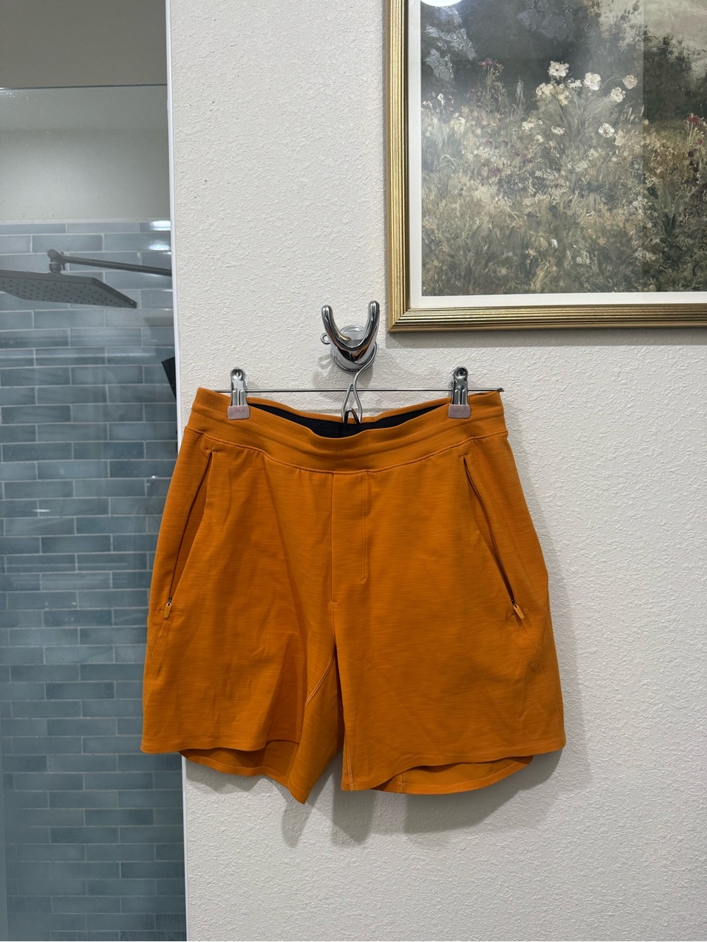 Men’s Lululemon Everlux Balancer Short - 6in Inseam in Orange
